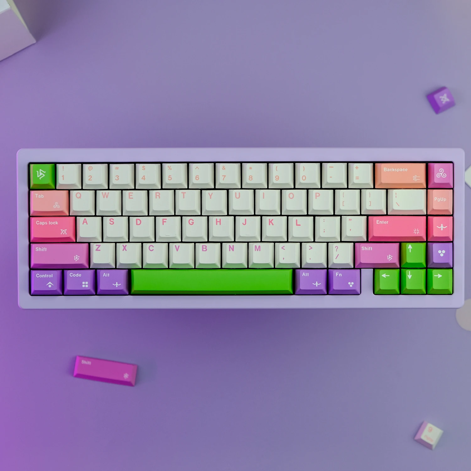 KYOMOT 128 Key Color Fairy Keycap PBT Dye Sub Cherry Profile Keycaps for MX Switch Custom DIY 60%/65%/75%/87 Mechanical Keyboard
KYOMOT 128 Key Color Fairy Keycap PBT Dye Sub Cherry Profile Keycaps for MX Switch Custom DIY 60%/65%/75%/87 Mechanical Keyboard