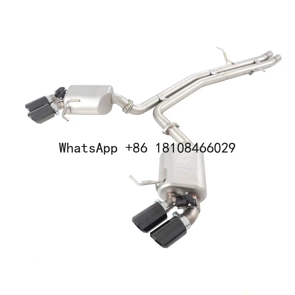 EXHAUST VALVETRONIC CAT-BACK SYSTEM for PORSCHE MACAN S GTS TURBO 2014-
EXHAUST VALVETRONIC CAT-BACK SYSTEM for PORSCHE MACAN S GTS TURBO 2014-