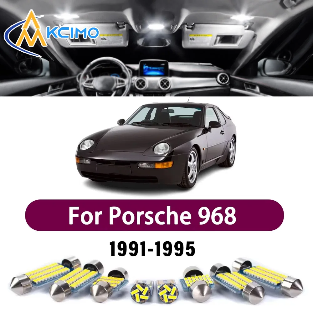 Error Free LED Interior Light Kit for Porsche 968 1991-1995 Premium Bright Dome Trunk Mirror Reading Lamps Canbus
Error Free LED Interior Light Kit for Porsche 968 1991-1995 Premium Bright Dome Trunk Mirror Reading Lamps Canbus