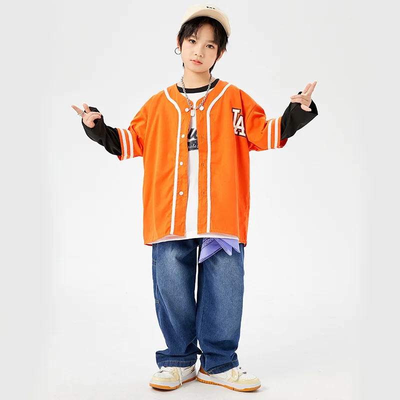 New Men's and Women's Hip Hop Fashion Brands Hip Hop Performance Clothing, Street Dance Fashion Clothing, Children's Baseball
New Men's and Women's Hip Hop Fashion Brands Hip Hop Performance Clothing, Street Dance Fashion Clothing, Children's Baseball