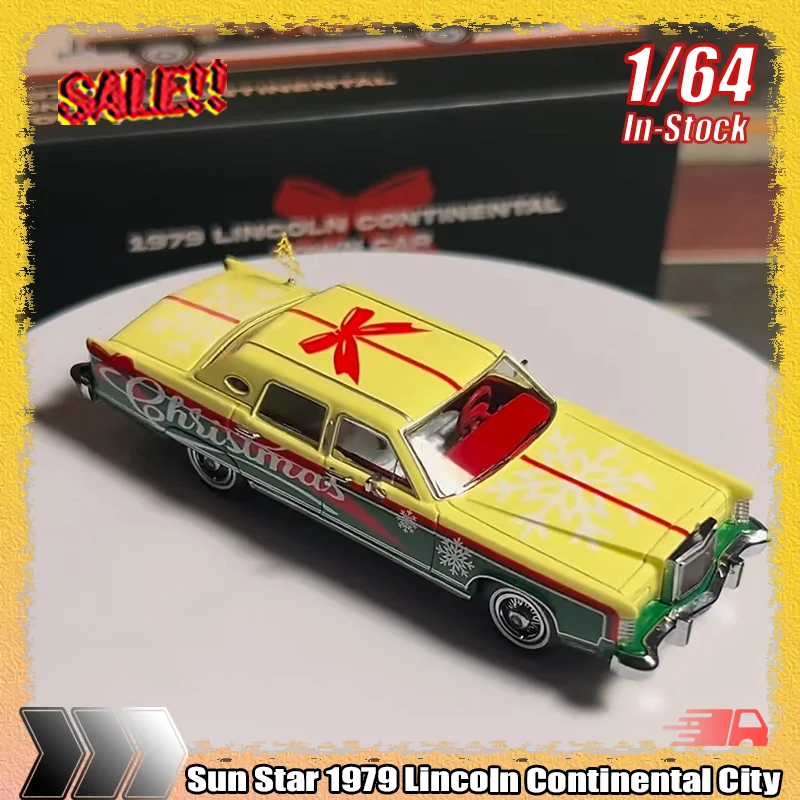Новинка в наличии Sun Star 1:64 1979, Lincoln Continental City, имитация сплава, миниатюрная литая модель автомобиля, детский рождественский подарок
Новинка в наличии Sun Star 1:64 1979, Lincoln Continental City, имитация сплава, миниатюрная литая модель автомобиля, детский рождественский подарок
