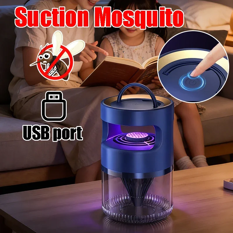USB Rechargeable Mosquito Suction Trap Silent Fly Catcher with Night Light Powerful Fan for Bedroom Patio Lightweight Effective
USB Rechargeable Mosquito Suction Trap Silent Fly Catcher with Night Light Powerful Fan for Bedroom Patio Lightweight Effective