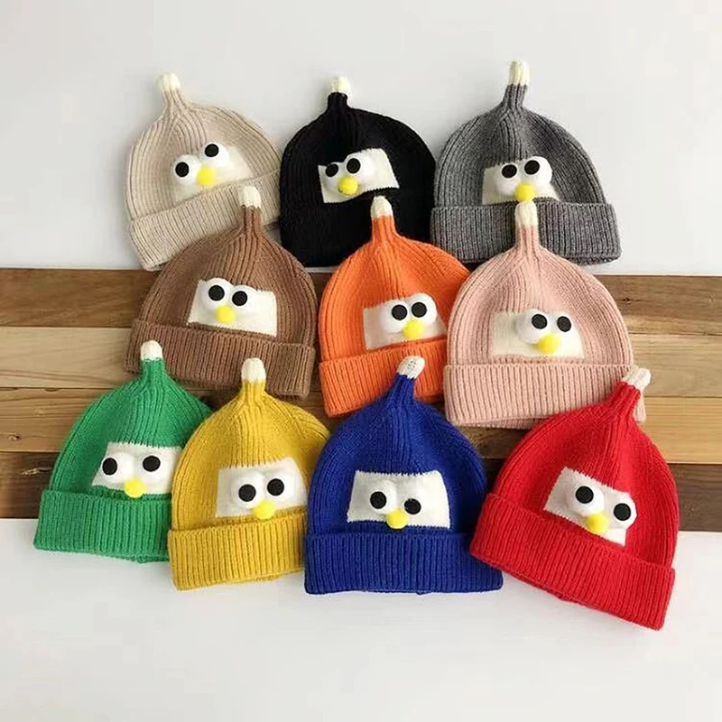 Cute Baby Winter Beanie Cap Cartoon Big Eye Pacifier Hat Infant Toddler Warm Hat Kawaii Cartoon Ear Protection Hat Gifts
Cute Baby Winter Beanie Cap Cartoon Big Eye Pacifier Hat Infant Toddler Warm Hat Kawaii Cartoon Ear Protection Hat Gifts