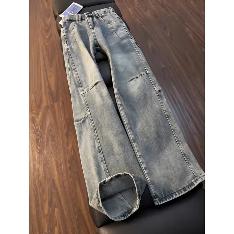 Man Pants Baggy Jeans Tapered Bootcut Flare Trousers Slim Fit American Vintage Style Work Pants For Men Autumn Winter
Man Pants Baggy Jeans Tapered Bootcut Flare Trousers Slim Fit American Vintage Style Work Pants For Men Autumn Winter