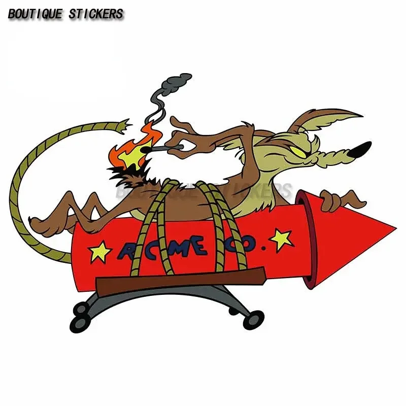 Wile E Coyote ACME rocket car sticker animation waterproof PVC auto motorcycle parts cover scratches
Wile E Coyote ACME rocket car sticker animation waterproof PVC auto motorcycle parts cover scratches
