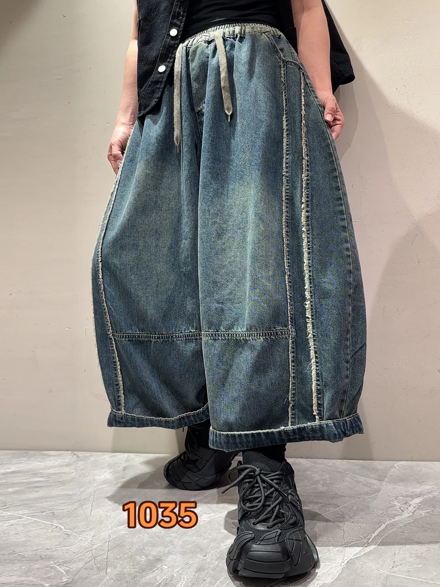Wide Leg Pants Women's Loose Jeans Casual Dad Pants Trousers Harlan Splicing Design Cotton Soft Fabric All Seasons Wear
Wide Leg Pants Women's Loose Jeans Casual Dad Pants Trousers Harlan Splicing Design Cotton Soft Fabric All Seasons Wear