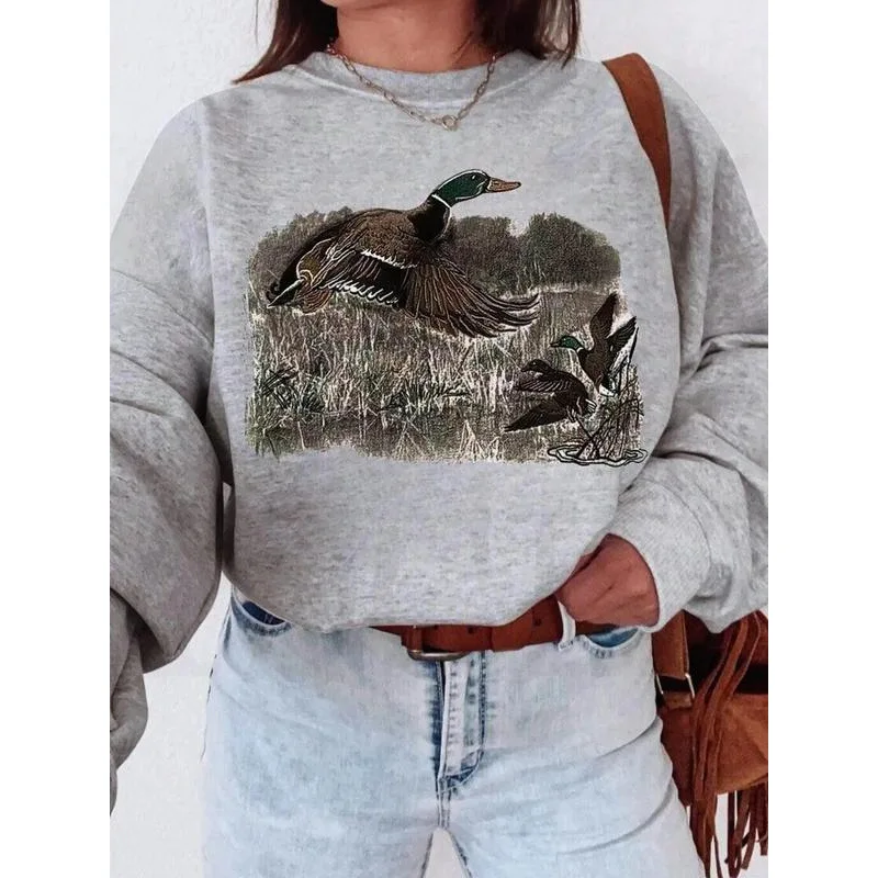 Vintage Crew Neck Hoodie Women's round Neck Sweatshirt Comfortable Soft Fabric Spring Summer Casual Fashion Clothing
Vintage Crew Neck Hoodie Women's round Neck Sweatshirt Comfortable Soft Fabric Spring Summer Casual Fashion Clothing