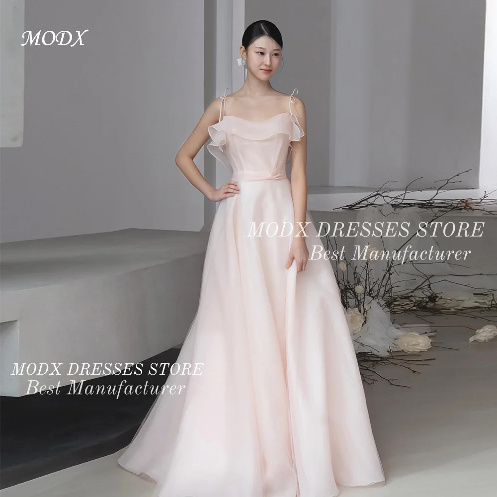 MODX Elegant Light Pink Ruffled A-Line Korean Evening Dresses Customized Sleeveless Women Party Dress Formal Celebrity Gowns
MODX Elegant Light Pink Ruffled A-Line Korean Evening Dresses Customized Sleeveless Women Party Dress Formal Celebrity Gowns