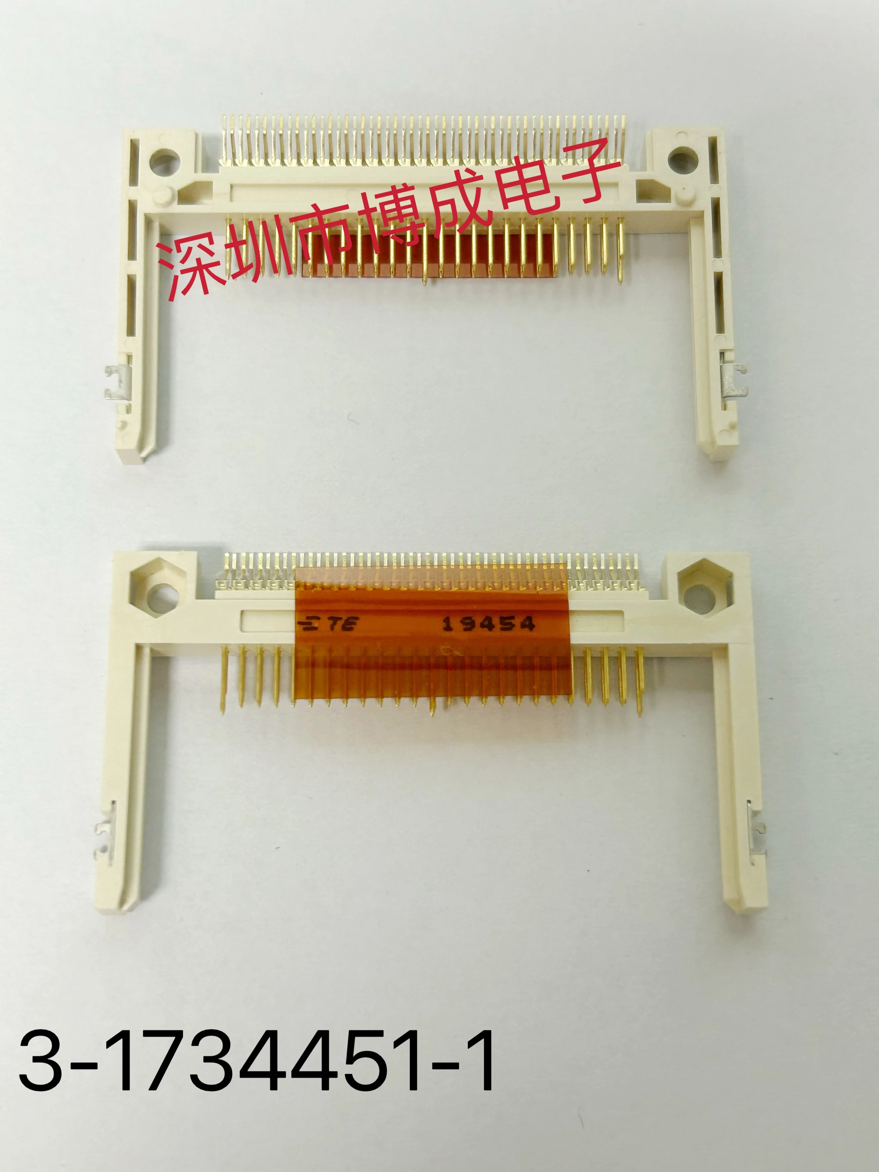 5pcs/lot 3-1734451-1 CF card holder 50P forward gold-plated 30U 100% New
5pcs/lot 3-1734451-1 CF card holder 50P forward gold-plated 30U 100% New