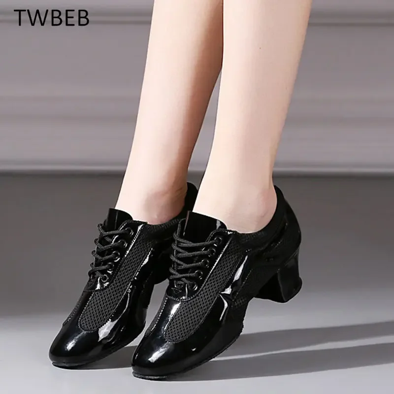 Women's Latin Dance Shoes Jazz Ballroom Salsa Dancing Shoes Woman High Heels Training Modern Tango Dance Sneakers
Women's Latin Dance Shoes Jazz Ballroom Salsa Dancing Shoes Woman High Heels Training Modern Tango Dance Sneakers