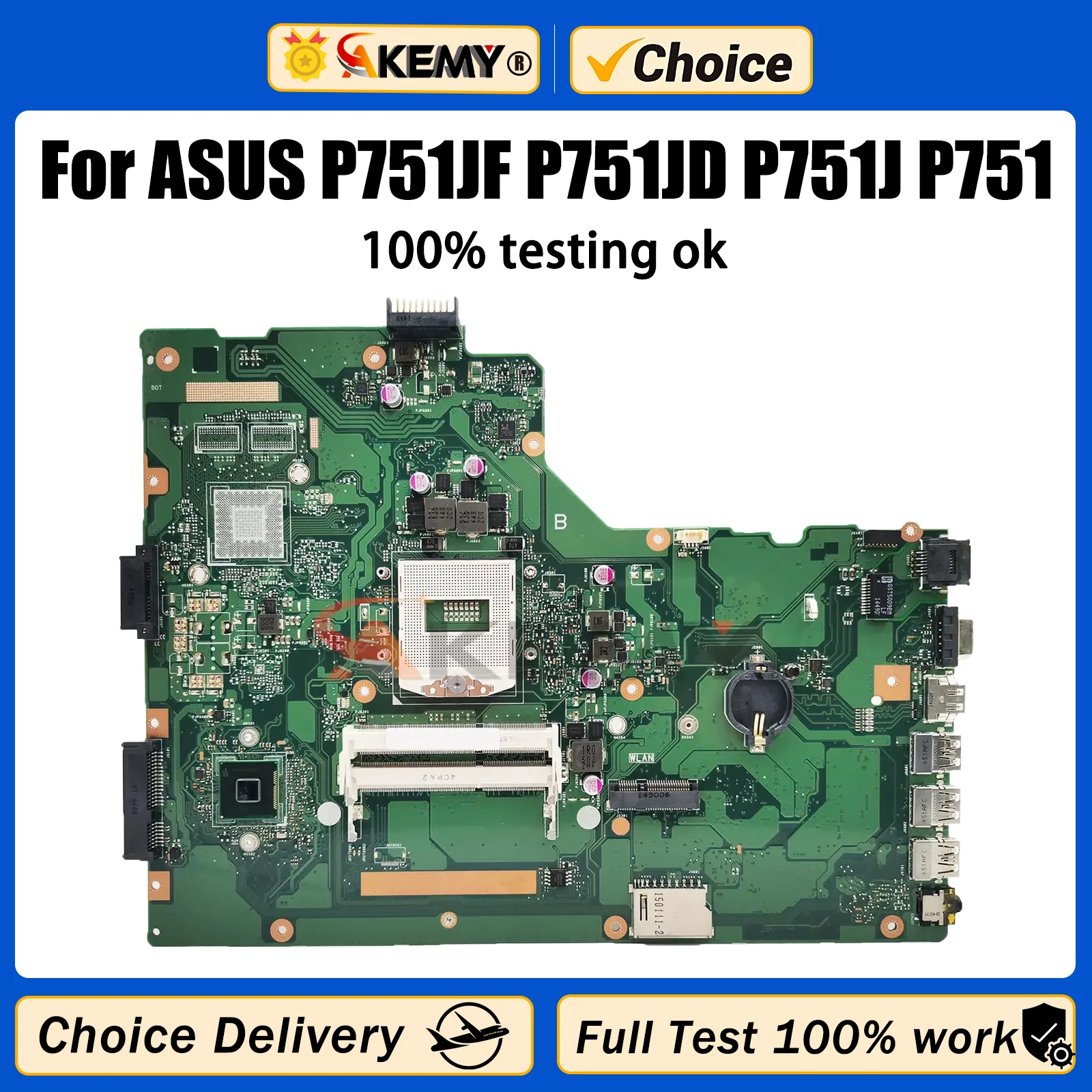 Материнская плата Akmey P751JA для ноутбука ASUS P751JF P751JD P751J P751 материнская плата для ноутбука 100% рабочий
Материнская плата Akmey P751JA для ноутбука ASUS P751JF P751JD P751J P751 материнская плата для ноутбука 100% рабочий
