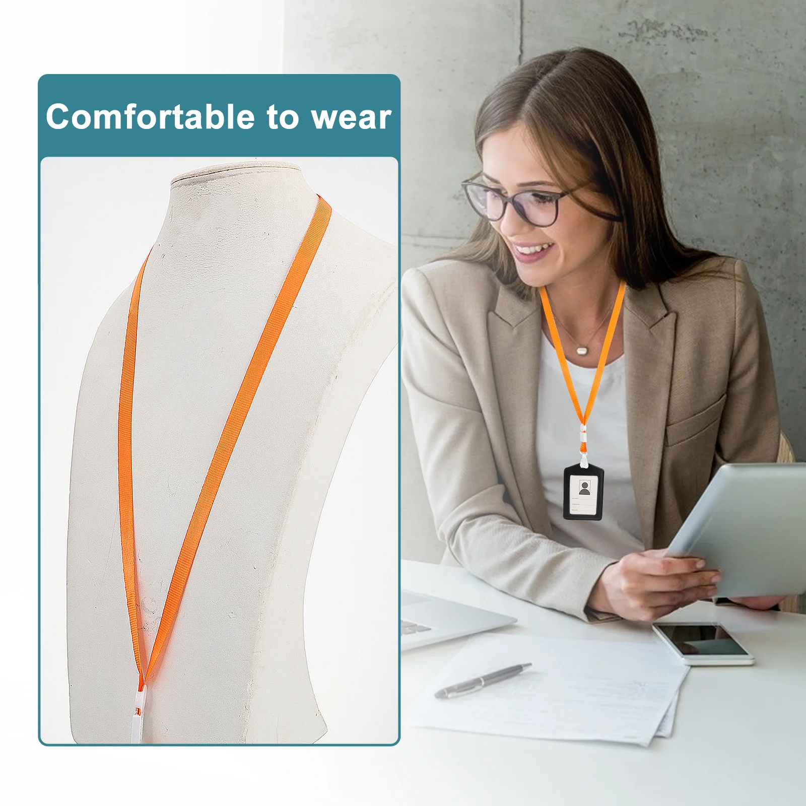 50 шт. ремешок для сертификата, отличная долговечность, гибкий, надежный для идентификационных бейджей, офисных меток, выставочных карточек, ключ-карта для отеля
50 шт. ремешок для сертификата, отличная долговечность, гибкий, надежный для идентификационных бейджей, офисных меток, выставочных карточек, ключ-карта для отеля