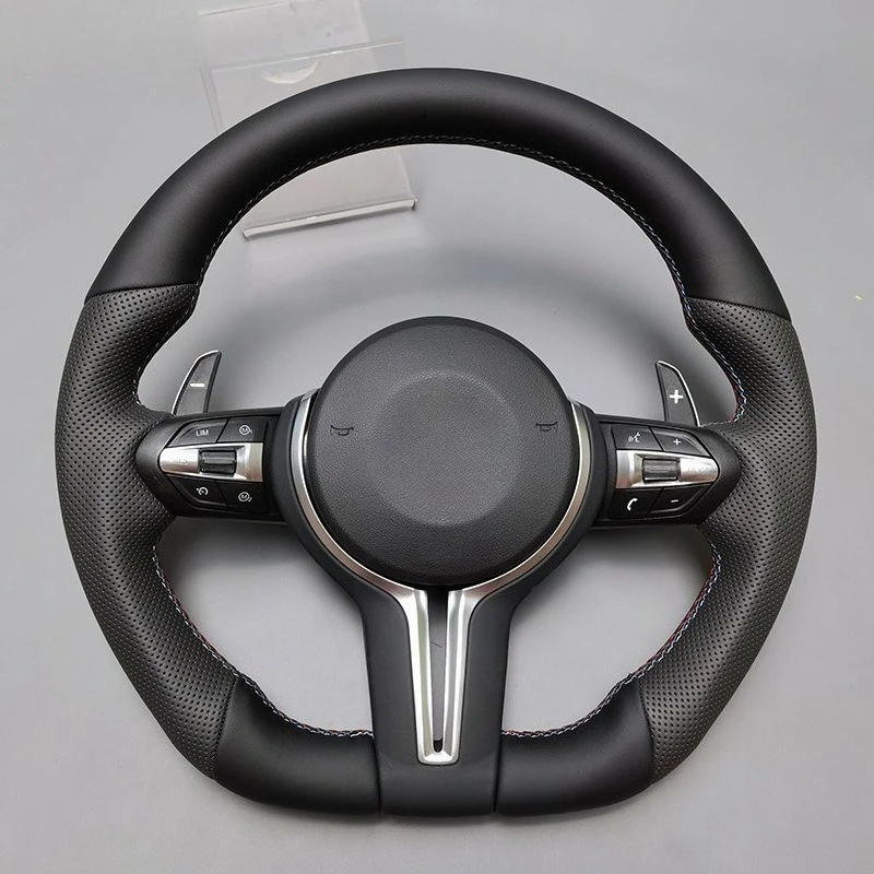 For BMW M3 F30 F15 F16 F20 F21 F25 F26 M5 F10 F11 F06 F07 F12 F13 F01 E90 E90 X5 E70 E87 E81 M Sport Modify Steering Wheel
For BMW M3 F30 F15 F16 F20 F21 F25 F26 M5 F10 F11 F06 F07 F12 F13 F01 E90 E90 X5 E70 E87 E81 M Sport Modify Steering Wheel