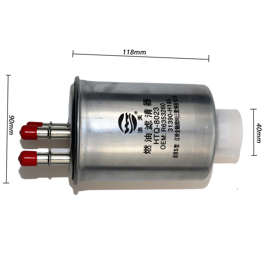 Car Fuel Filter for JAGUAR X-TYPE 2.5 For great wall hover H6 2.0 for SSANGYONG ACTYON REXTON RODIUS 2.7 R6353260 31390-H1952
Car Fuel Filter for JAGUAR X-TYPE 2.5 For great wall hover H6 2.0 for SSANGYONG ACTYON REXTON RODIUS 2.7 R6353260 31390-H1952