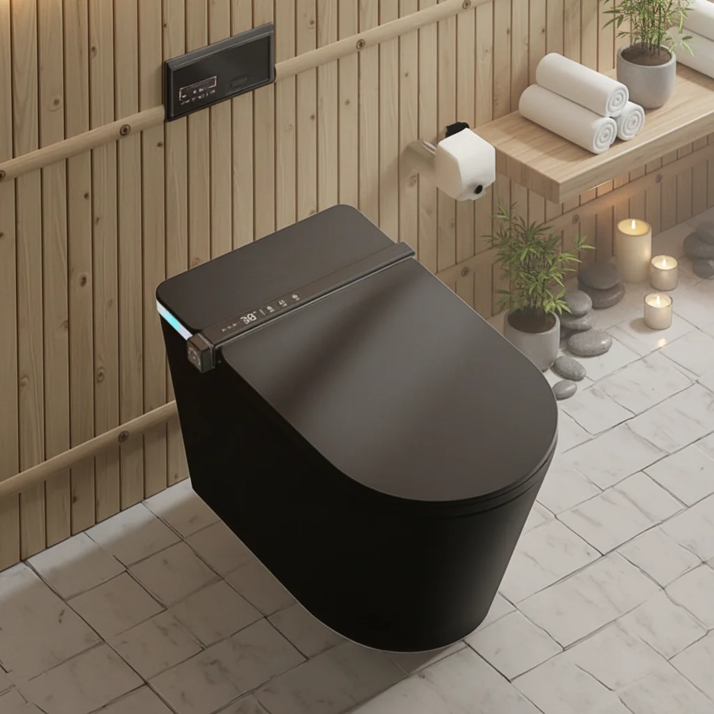 S002 Luxury Bathroom Toilet Smart Toilet Foot Pedal Automatic Sensor Electronic Flushing Japanese Toilet With Washing Function
S002 Luxury Bathroom Toilet Smart Toilet Foot Pedal Automatic Sensor Electronic Flushing Japanese Toilet With Washing Function