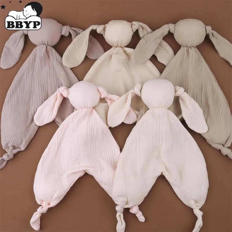 Cartoon Cotton Baby Towel Long Ear Stuffed Rabbit Doll Newborn Appease Cuddling Towel Soft Muslin Baby Bib Facecloth Shower Gift
Cartoon Cotton Baby Towel Long Ear Stuffed Rabbit Doll Newborn Appease Cuddling Towel Soft Muslin Baby Bib Facecloth Shower Gift