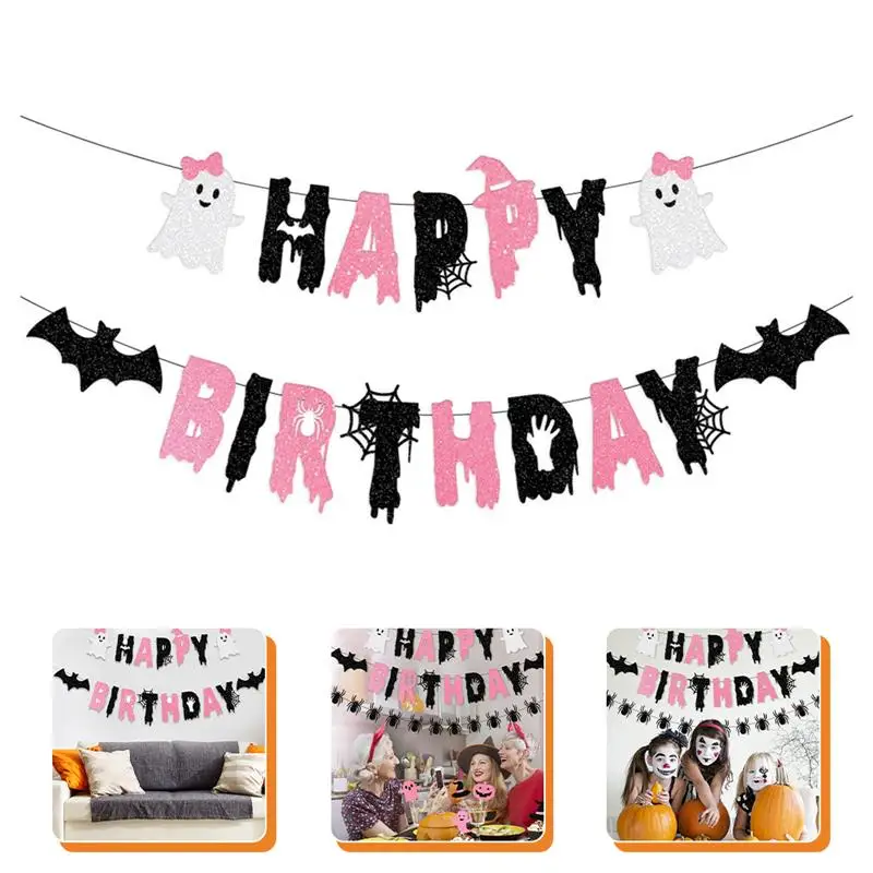 1 Set Halloween Birthday Banner Garland Halloween Birthday Decoration Halloween Birthday Party Pink Ghost Theme Birthday Flag
1 Set Halloween Birthday Banner Garland Halloween Birthday Decoration Halloween Birthday Party Pink Ghost Theme Birthday Flag