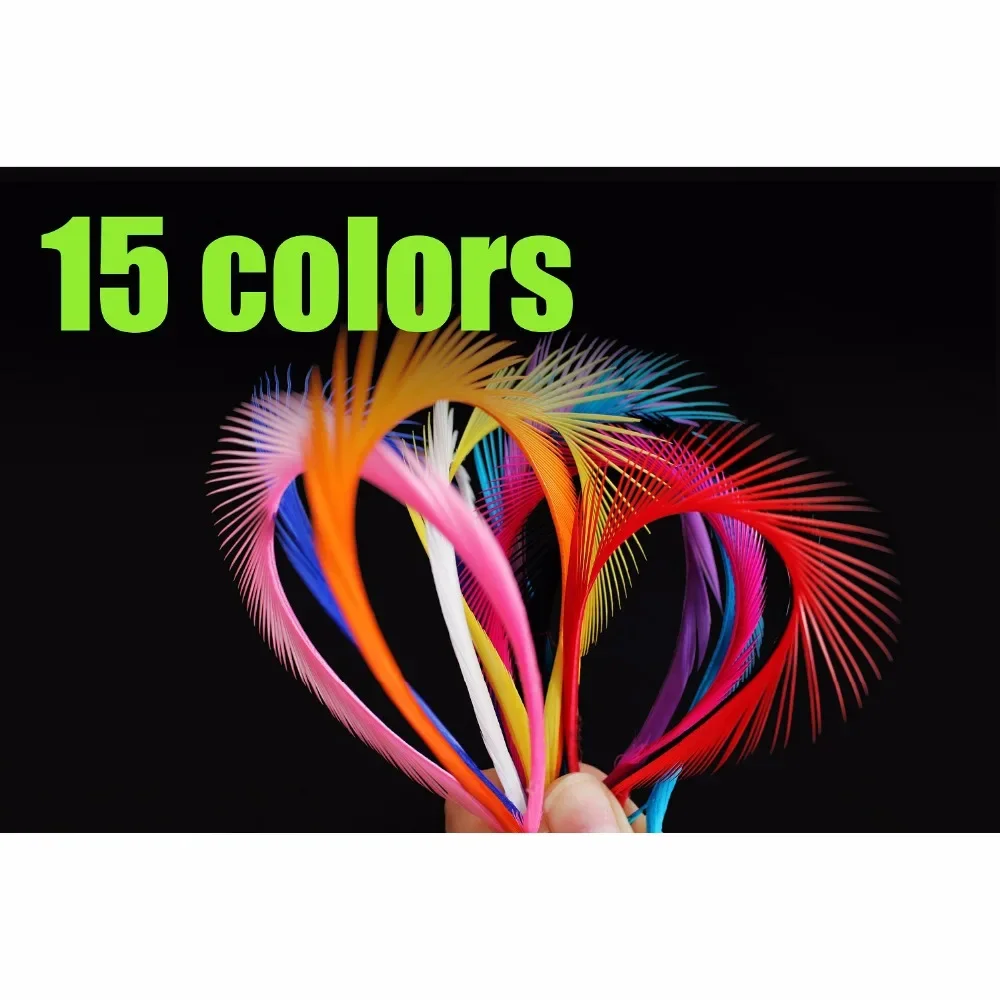 Tigofly 60 Pcs/Lot 15 Colors Goose Biots Feathers Stonefly Nymph Tails Antennae Wings Fly Fishing Tying Materials
Tigofly 60 Pcs/Lot 15 Colors Goose Biots Feathers Stonefly Nymph Tails Antennae Wings Fly Fishing Tying Materials