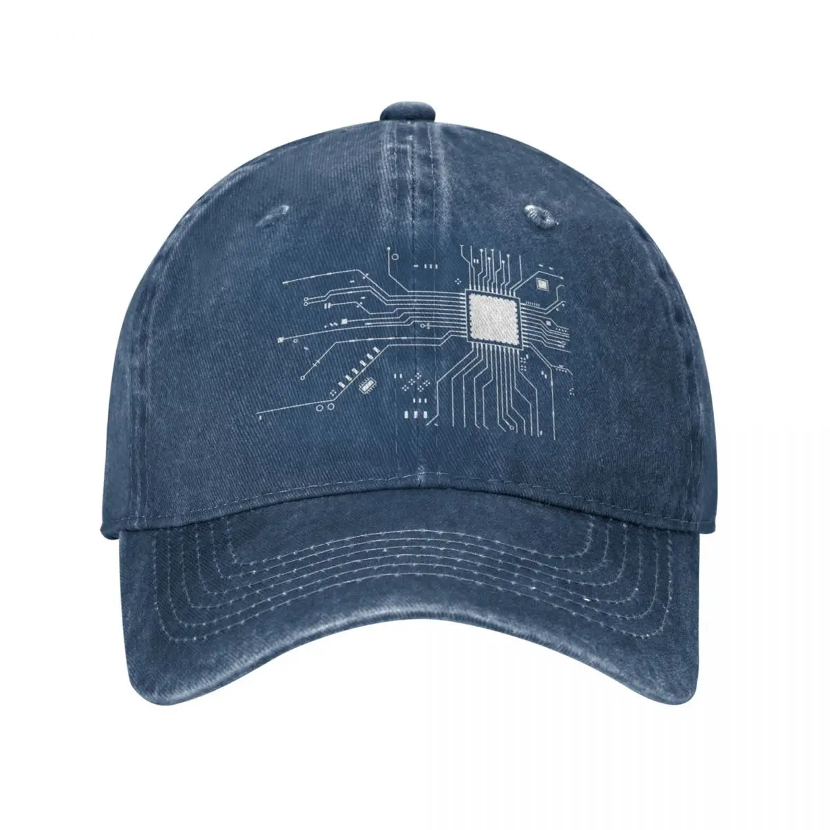 CPU Processor Circuit Diagram Baseball Cap Icon Uv Protection Solar Hat Hat Men Women'S
CPU Processor Circuit Diagram Baseball Cap Icon Uv Protection Solar Hat Hat Men Women'S