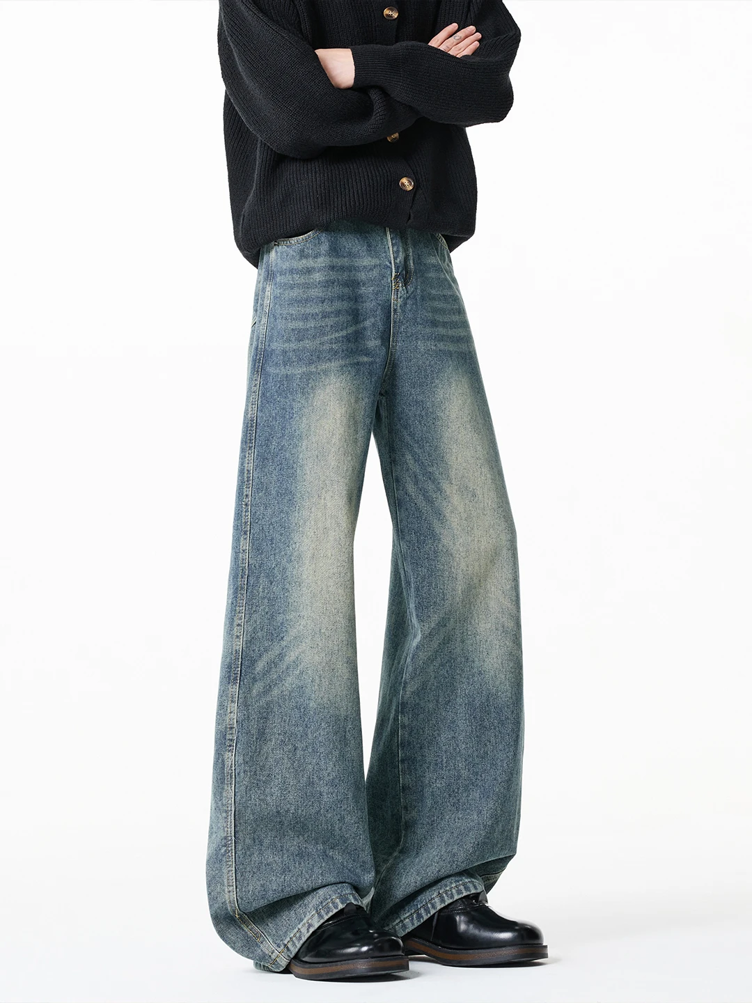 Мужские прямые джинсы Cleanfit, весна 2026, модный брендовый повседневный нож из смеси хлопка, не растягивающийся
Мужские прямые джинсы Cleanfit, весна 2026, модный брендовый повседневный нож из смеси хлопка, не растягивающийся