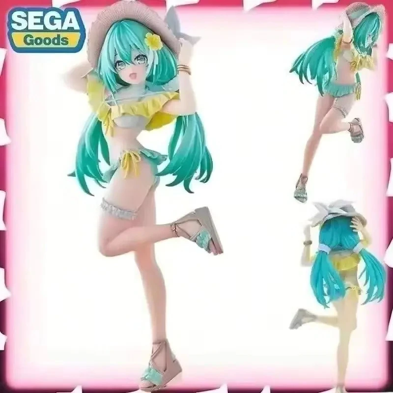 Оригинальная коллекционная фигурка SEGA Luminasta Hatsune Miku в купальнике, ПВХ, 21 см, серия Concept Art, призовая модель, украшение, подарок, в наличии
Оригинальная коллекционная фигурка SEGA Luminasta Hatsune Miku в купальнике, ПВХ, 21 см, серия Concept Art, призовая модель, украшение, подарок, в наличии