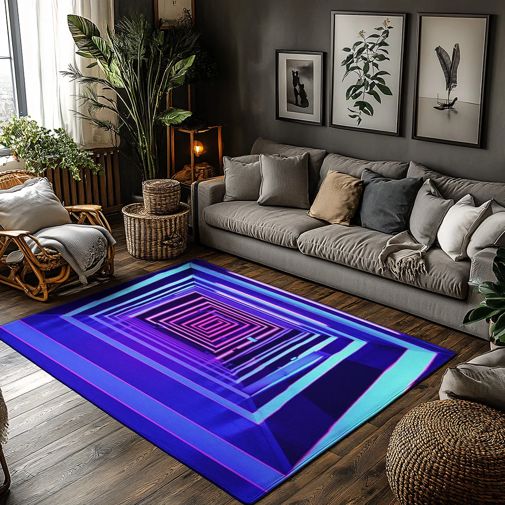 Tuniu Vibrant Geometric Abstract Rug, Modern Non-Slip Area Rug, Home Decor, Living Room Floor Mat, Bedroom Carpet
Tuniu Vibrant Geometric Abstract Rug, Modern Non-Slip Area Rug, Home Decor, Living Room Floor Mat, Bedroom Carpet