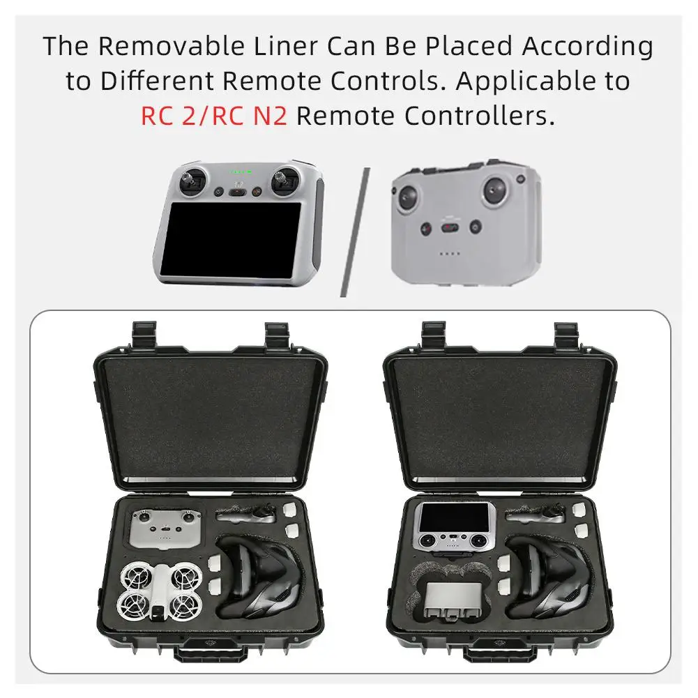 Взрывозащищенная коробка для летных очков Dji Neo N3, сейф для чемодана для Dji Rc 2/rc-n2, аксессуары для пульта дистанционного управления U2n9
Взрывозащищенная коробка для летных очков Dji Neo N3, сейф для чемодана для Dji Rc 2/rc-n2, аксессуары для пульта дистанционного управления U2n9