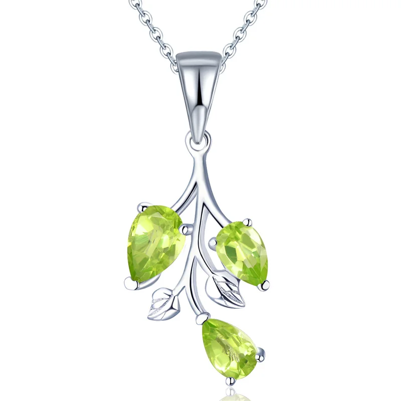 Original Solid 925 Sterling Silver Natural Peridot Gemstone Pendant Women Top Quality Jewelry for Girl Gift
Original Solid 925 Sterling Silver Natural Peridot Gemstone Pendant Women Top Quality Jewelry for Girl Gift