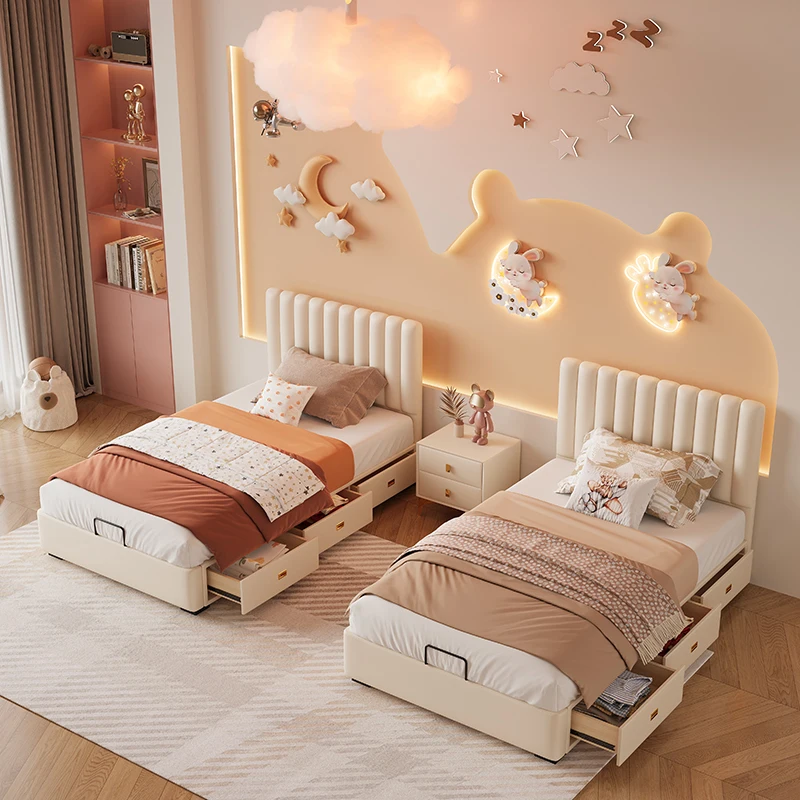 Princess Luxury Modern Bed Kids Girls Boys Space Saving Children Beds Single Loft Lozko Sypialniane Furniture For Bedroom
Princess Luxury Modern Bed Kids Girls Boys Space Saving Children Beds Single Loft Lozko Sypialniane Furniture For Bedroom