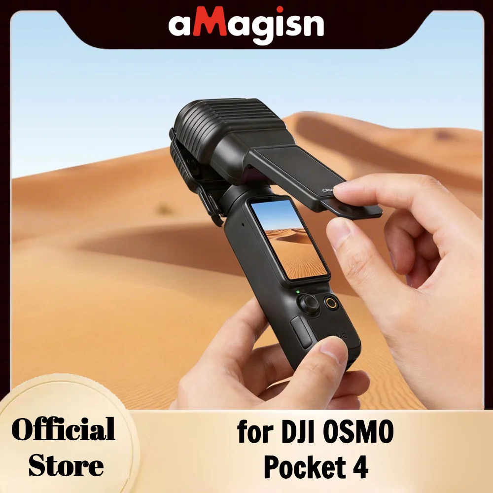 aMagisn Pocket 4 Protective Cover for Camera Gimbal & Touchscreen ,Gimbal Hard Case Anti-Scratch & Drop-Proof for DJI Pocket 4
aMagisn Pocket 4 Protective Cover for Camera Gimbal & Touchscreen ,Gimbal Hard Case Anti-Scratch & Drop-Proof for DJI Pocket 4