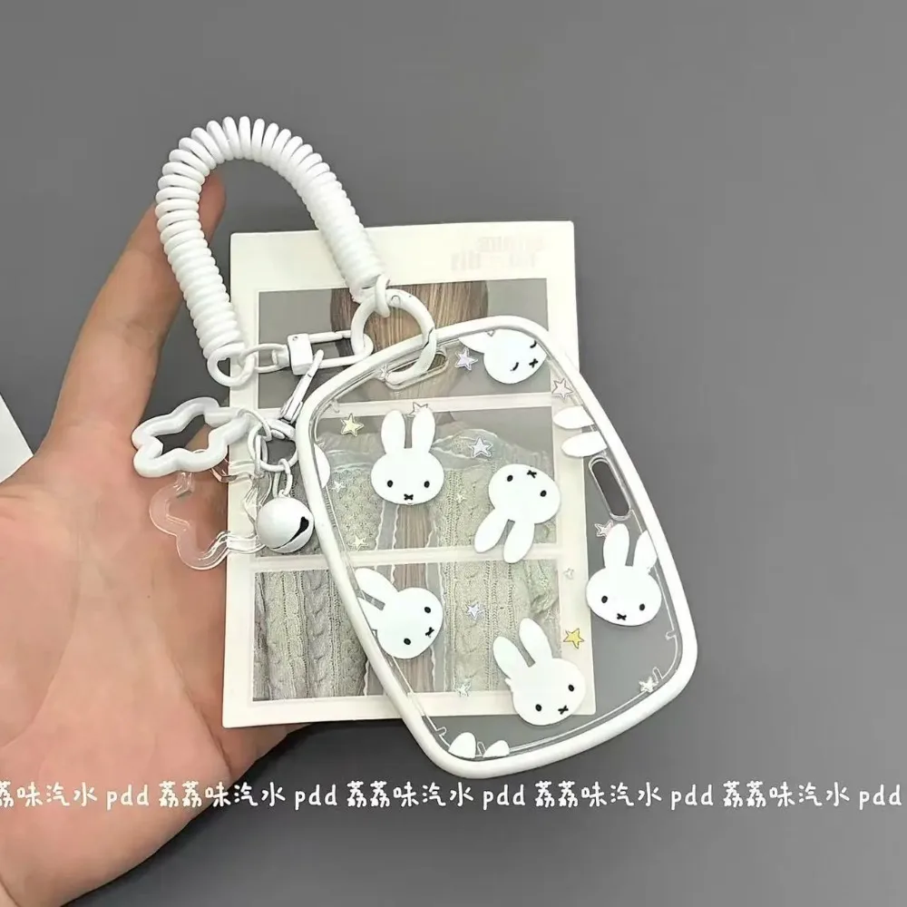 Miffy Rabbit Student Card Holder Cute ID Card Protector Cartoon Card Cover Portable Anti-lost Case Fashion School Accessory
Miffy Rabbit Student Card Holder Cute ID Card Protector Cartoon Card Cover Portable Anti-lost Case Fashion School Accessory