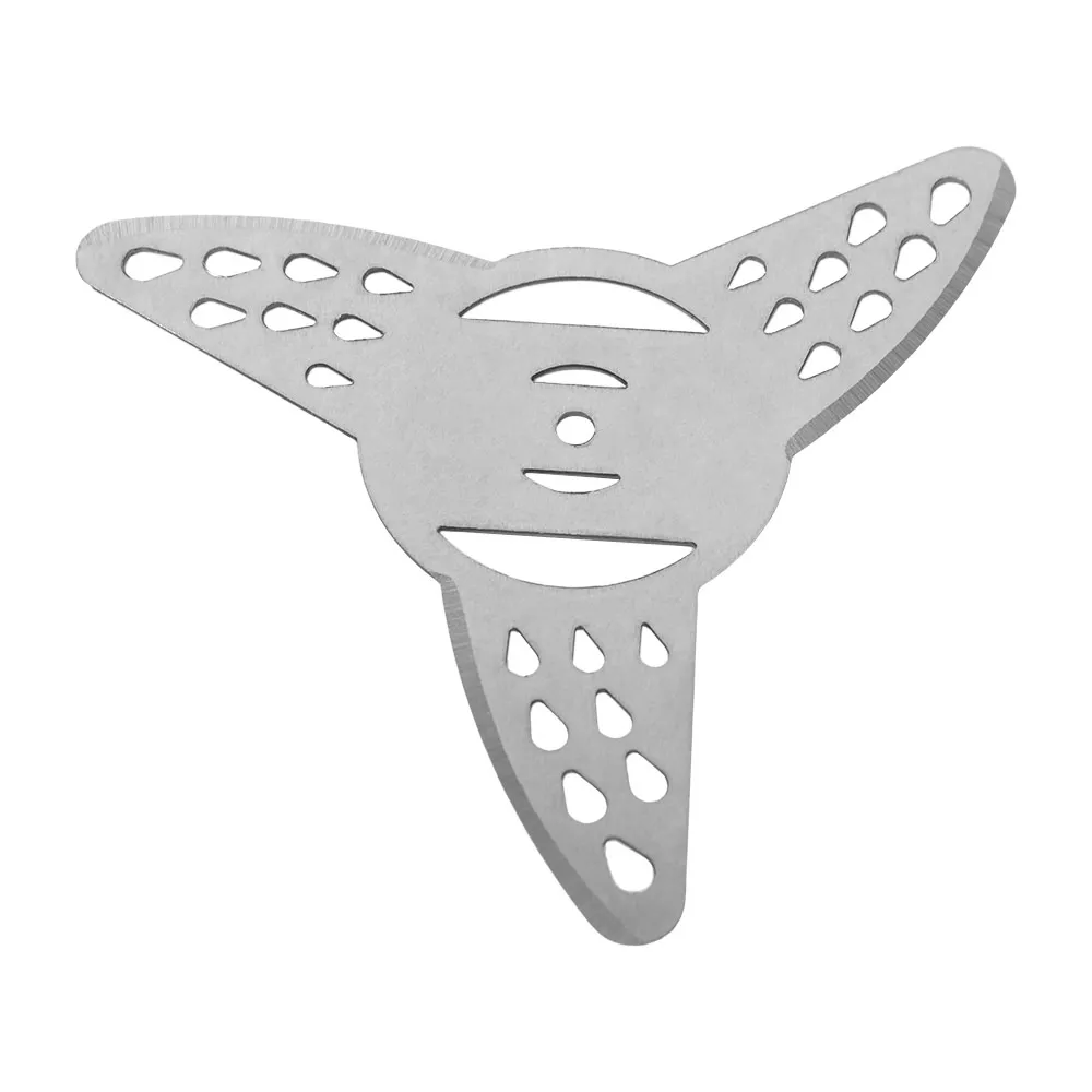 3 Teeth Grass Trimmer Cutter Heads Stainless Steel Mental Cutter Brush Cutter Multifunctional Weed Eater Head
3 Teeth Grass Trimmer Cutter Heads Stainless Steel Mental Cutter Brush Cutter Multifunctional Weed Eater Head