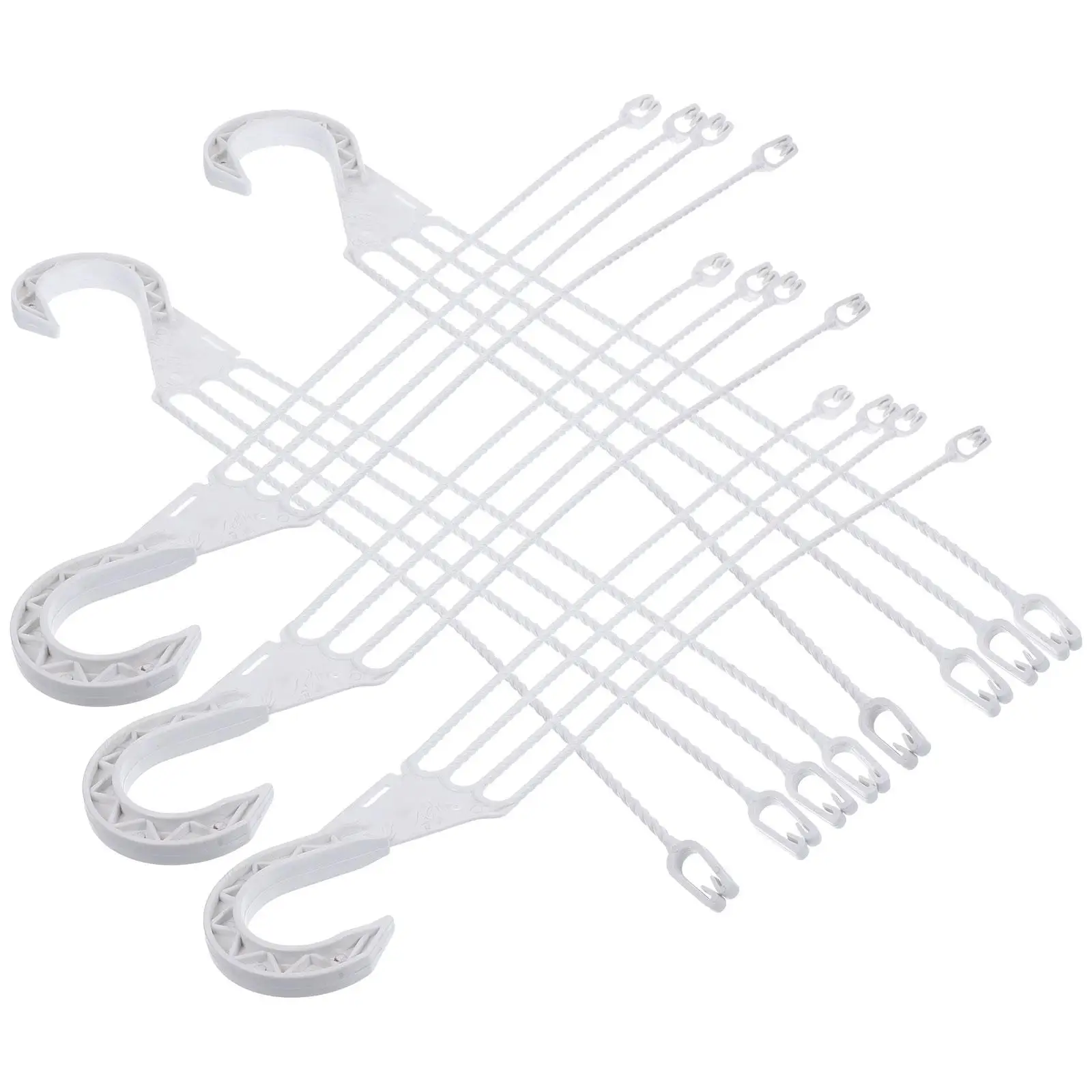 5 Pcs Hanging Basin Hooks Flower Pot Plastic 45cm White Sturdy Durable Rotatable Hooks For Plants Pots Balcony
5 Pcs Hanging Basin Hooks Flower Pot Plastic 45cm White Sturdy Durable Rotatable Hooks For Plants Pots Balcony