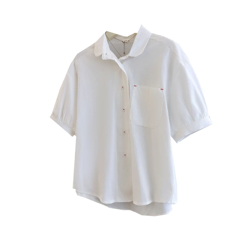 2025Summer New Loose A Line Cape Casual Commuter Solid Color Mid Sleeve Blouse Doll Collar Shirt women's t-shirt plus size100KG
2025Summer New Loose A Line Cape Casual Commuter Solid Color Mid Sleeve Blouse Doll Collar Shirt women's t-shirt plus size100KG