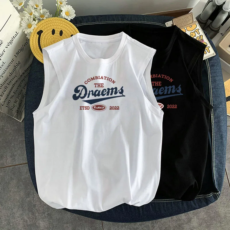 Men's Loose Fit Cotton Tank Top Svel T-irt Thin Sle Spor Versatile Summer Youth Faion Baskeall Workout Vest
Men's Loose Fit Cotton Tank Top Svel T-irt Thin Sle Spor Versatile Summer Youth Faion Baskeall Workout Vest