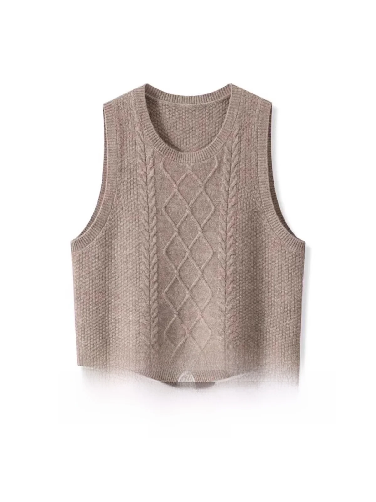 Winter New Loose Woolen Cashmere Vest Women's round Neck Open Cardigan Versatile Knitted Shoulder Shawl Sleeveless Vest
Winter New Loose Woolen Cashmere Vest Women's round Neck Open Cardigan Versatile Knitted Shoulder Shawl Sleeveless Vest