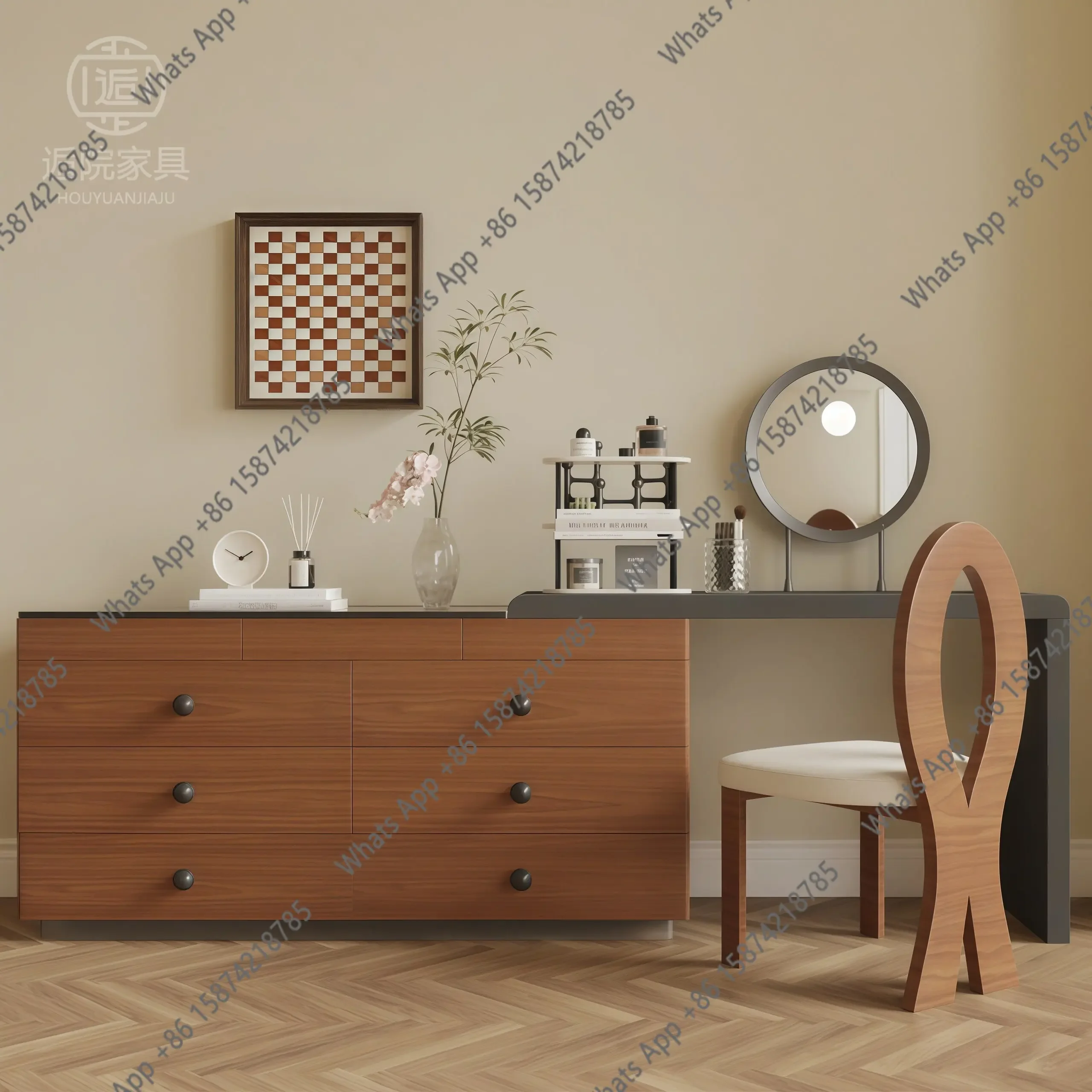 X32 Dresser, Makeup Table, Chest, Integrated, Simple Modern Bedroom, Small Makeup Table, Acrylic Corner Custom Model
X32 Dresser, Makeup Table, Chest, Integrated, Simple Modern Bedroom, Small Makeup Table, Acrylic Corner Custom Model