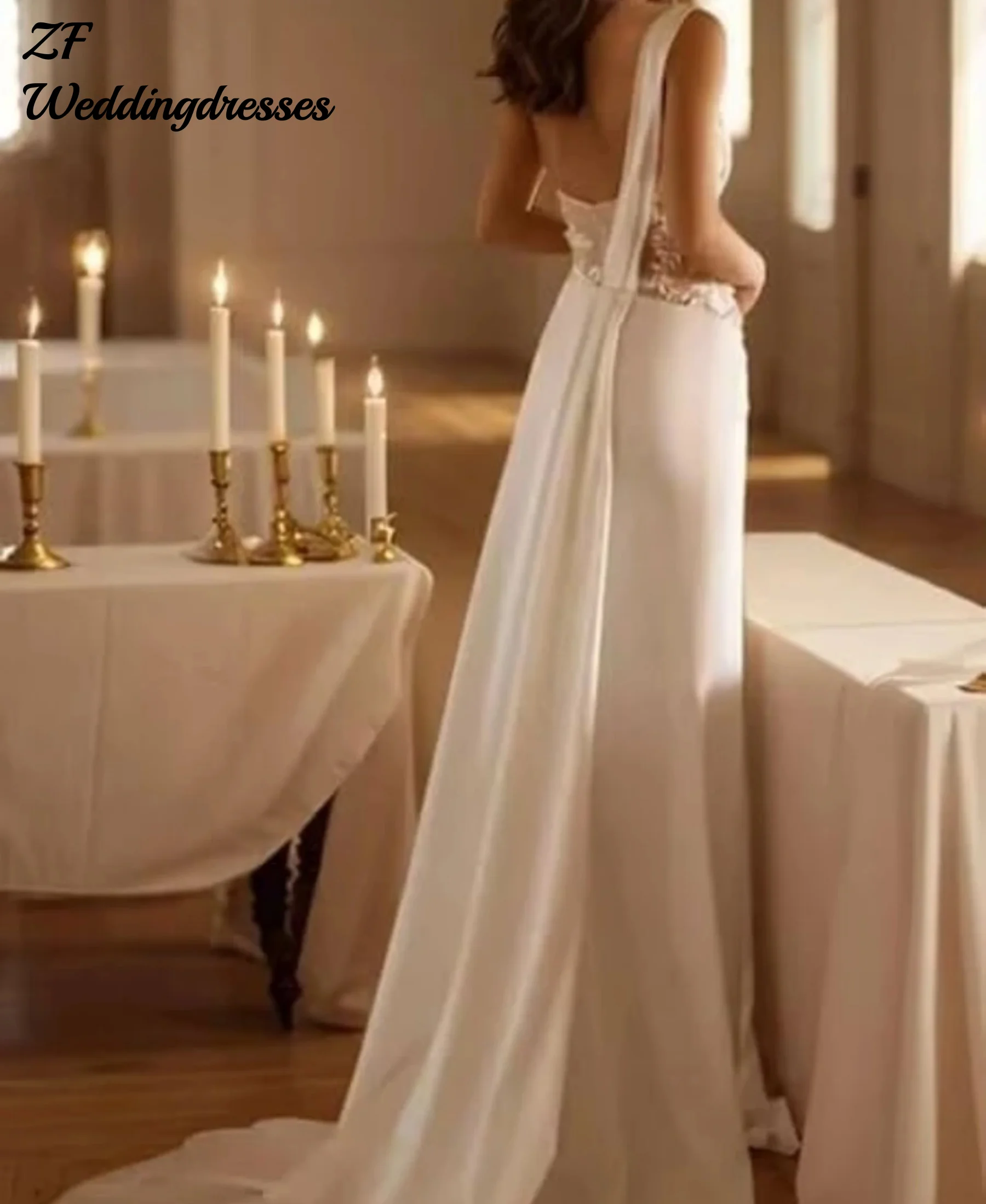 Индивидуальные свадебные платья с аппликацией на одно плечо для невесты, атласное свадебное платье с разрезом, вечерние свадебные платья-русалка
Индивидуальные свадебные платья с аппликацией на одно плечо для невесты, атласное свадебное платье с разрезом, вечерние свадебные платья-русалка