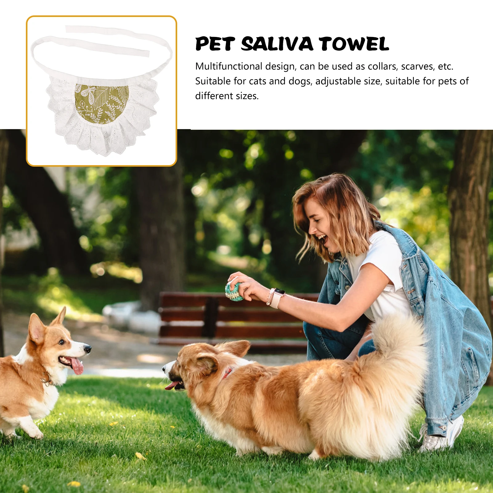 Adjustable Pet Scarf Dog Cat Bib Small Large Comfortable Bandana Outdoor Party Costume Accessory Fashion Collar for Dogs
Adjustable Pet Scarf Dog Cat Bib Small Large Comfortable Bandana Outdoor Party Costume Accessory Fashion Collar for Dogs