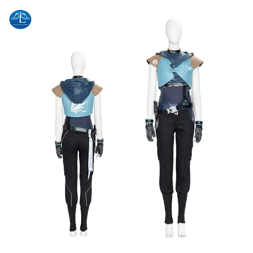 ManLuYunXiao Game Valorant Jett Cosplay Costume Leather Outfit Women Coat Vest Custom Made Halloween
ManLuYunXiao Game Valorant Jett Cosplay Costume Leather Outfit Women Coat Vest Custom Made Halloween