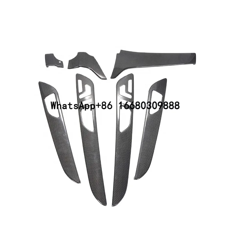 Real Dry Carbon Fiber Car Interior Trims Overlay Dashboard Cover Door Panels for Mercedes GLE GLS W166 X166 2015-2018
Real Dry Carbon Fiber Car Interior Trims Overlay Dashboard Cover Door Panels for Mercedes GLE GLS W166 X166 2015-2018