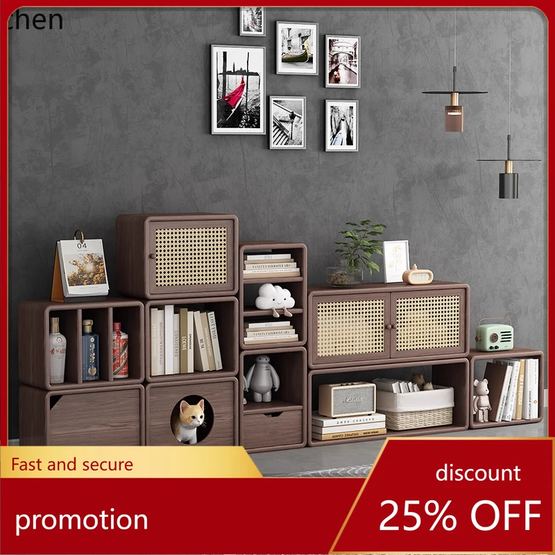 ZMLSolid Wood Bookshelf Living Room Combination Cabinet Floor Home Wall-Mounted StorageBookshelf
ZMLSolid Wood Bookshelf Living Room Combination Cabinet Floor Home Wall-Mounted StorageBookshelf