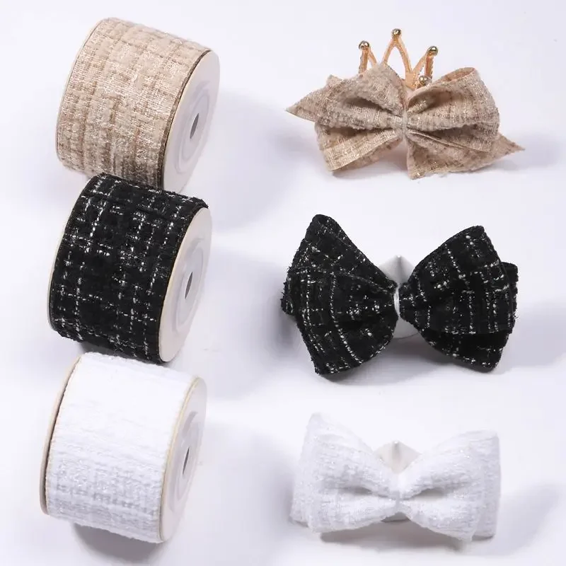 Kewgarden 25mm 40mm 1" 1.5" Plaid Fluffy Linen Ribbon DIY Bow Hair Accessories Make Decoration Handmade Tape Crafts 10 Yards
Kewgarden 25mm 40mm 1" 1.5" Plaid Fluffy Linen Ribbon DIY Bow Hair Accessories Make Decoration Handmade Tape Crafts 10 Yards