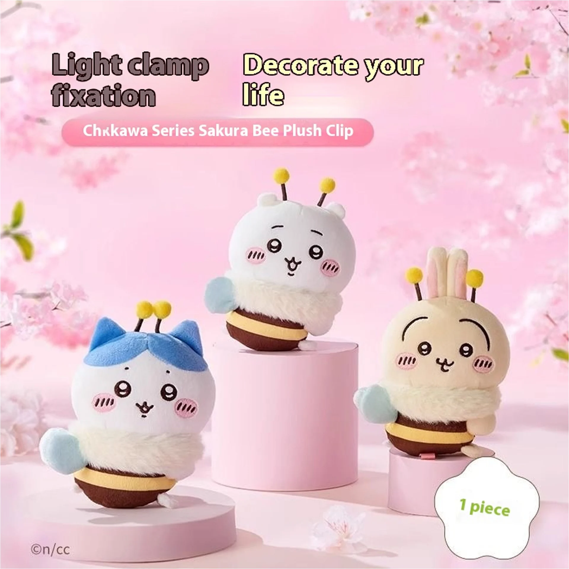 Новый плюшевый зажим Chikawas Cherry Blossom Season Bee — милая плюшевая игрушка в подарок. Супер очаровательный, чтобы подарить своим друзьям
Новый плюшевый зажим Chikawas Cherry Blossom Season Bee — милая плюшевая игрушка в подарок. Супер очаровательный, чтобы подарить своим друзьям