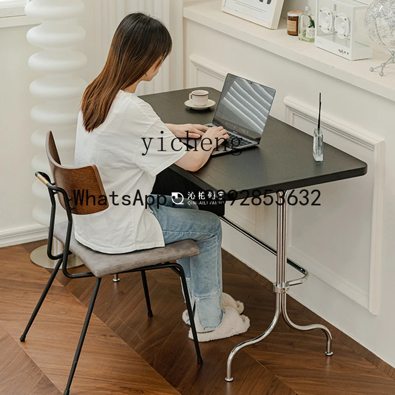 LYY medieval minimalist desk with drawers stainless steel desk light luxury dresser
LYY medieval minimalist desk with drawers stainless steel desk light luxury dresser
