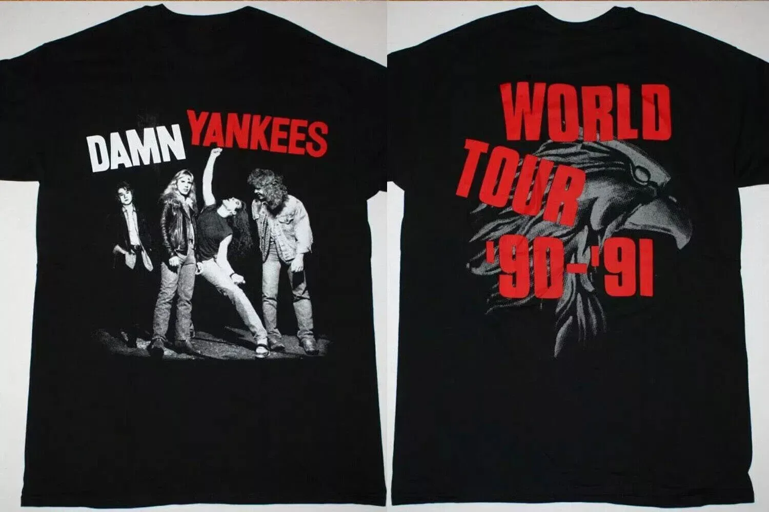 Футболка Damn Yankees Music Tour '90-91, подарок унисекс, американский негабаритный топ с короткими рукавами для мужчин и женщин, модный уличный топ в стиле хип-хоп, рок
Футболка Damn Yankees Music Tour '90-91, подарок унисекс, американский негабаритный топ с короткими рукавами для мужчин и женщин, модный уличный топ в стиле хип-хоп, рок