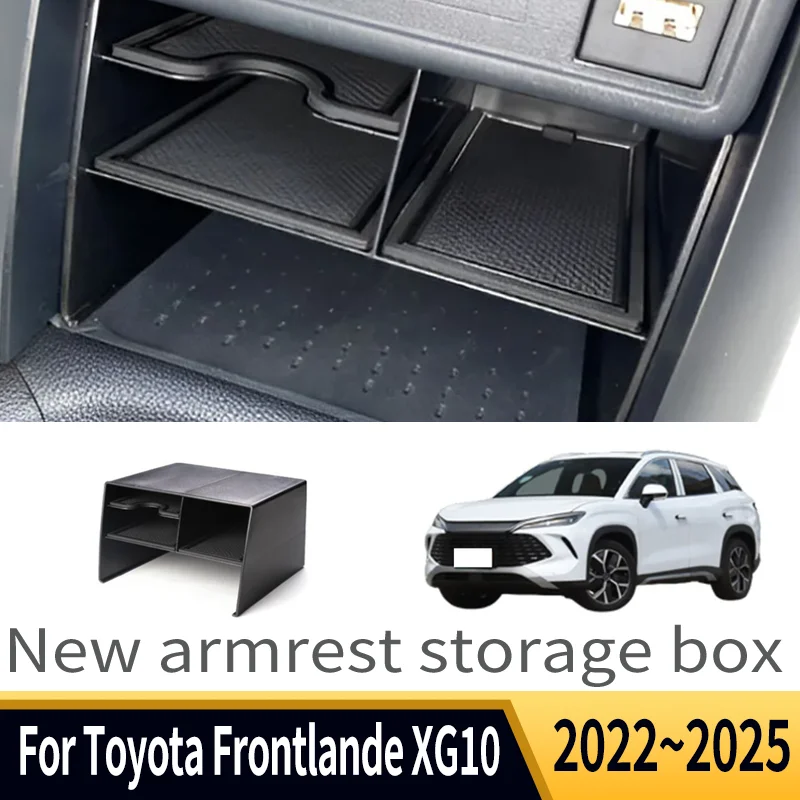 Автомобильные аксессуары для Toyota Frontlande XG10 2022 ~ 2025 2023 2024, консольный подлокотник, внутренний ящик для хранения, многофункциональное хранилище, авто
Автомобильные аксессуары для Toyota Frontlande XG10 2022 ~ 2025 2023 2024, консольный подлокотник, внутренний ящик для хранения, многофункциональное хранилище, авто