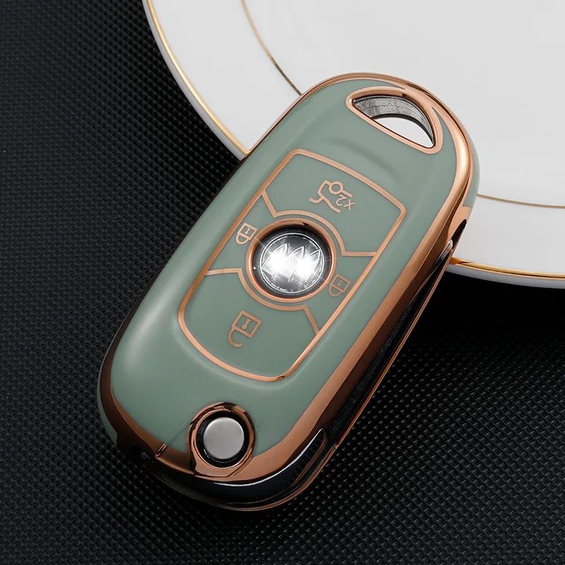 Golden-edged Car Remote Key Cover Case For Opel Vauxhall Astra K Corsa E For Buick VERANO ENCORE GX GL6 ENVISION 2018-2020
Golden-edged Car Remote Key Cover Case For Opel Vauxhall Astra K Corsa E For Buick VERANO ENCORE GX GL6 ENVISION 2018-2020