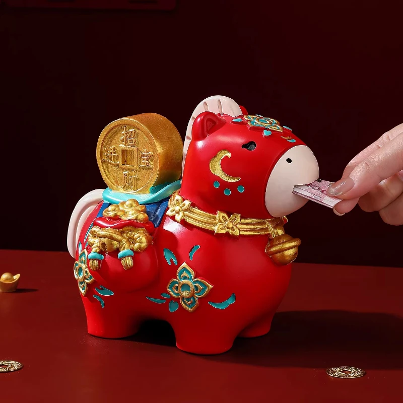 Red Horse Decorative Figurines Piggy Bank Creative Living Room Entrance Office Desk Decoration Home Accessories New Year Gifts
Red Horse Decorative Figurines Piggy Bank Creative Living Room Entrance Office Desk Decoration Home Accessories New Year Gifts