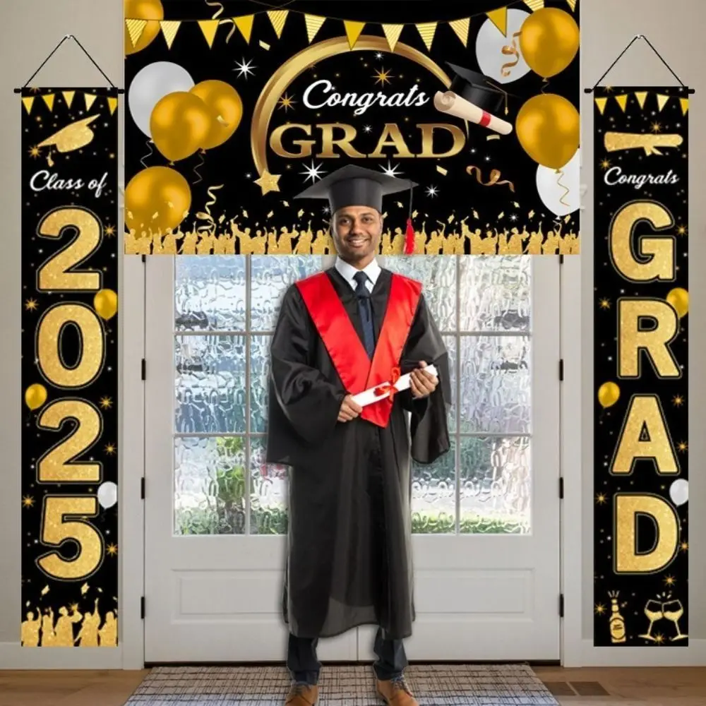 3pcs/Set Funny Party Balloon Graduation Decoration Set Reusable Class of 2025 Photo Backdrop Durable Couplet Decoration Student
3pcs/Set Funny Party Balloon Graduation Decoration Set Reusable Class of 2025 Photo Backdrop Durable Couplet Decoration Student